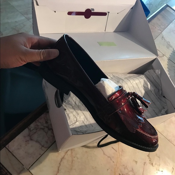 Aldo Shoes - ALDO BURGUNDY FLATS
